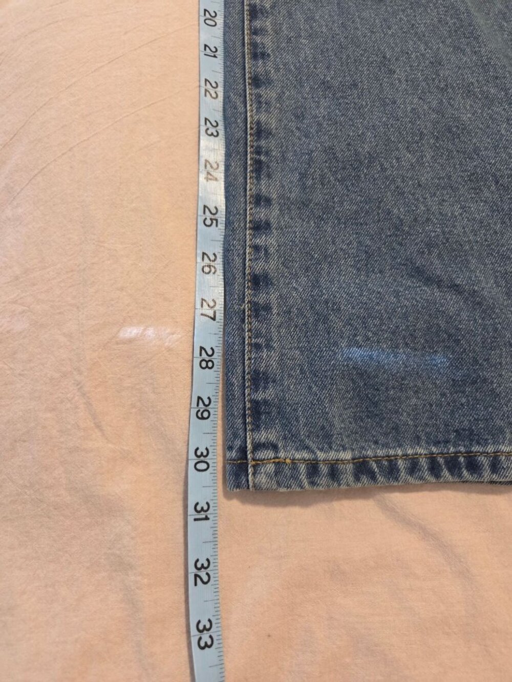 NEW Edikted Womens Wide-Leg High-Rise Jeans L Blue Denim Retro Streetwear - Picture 6 of 8